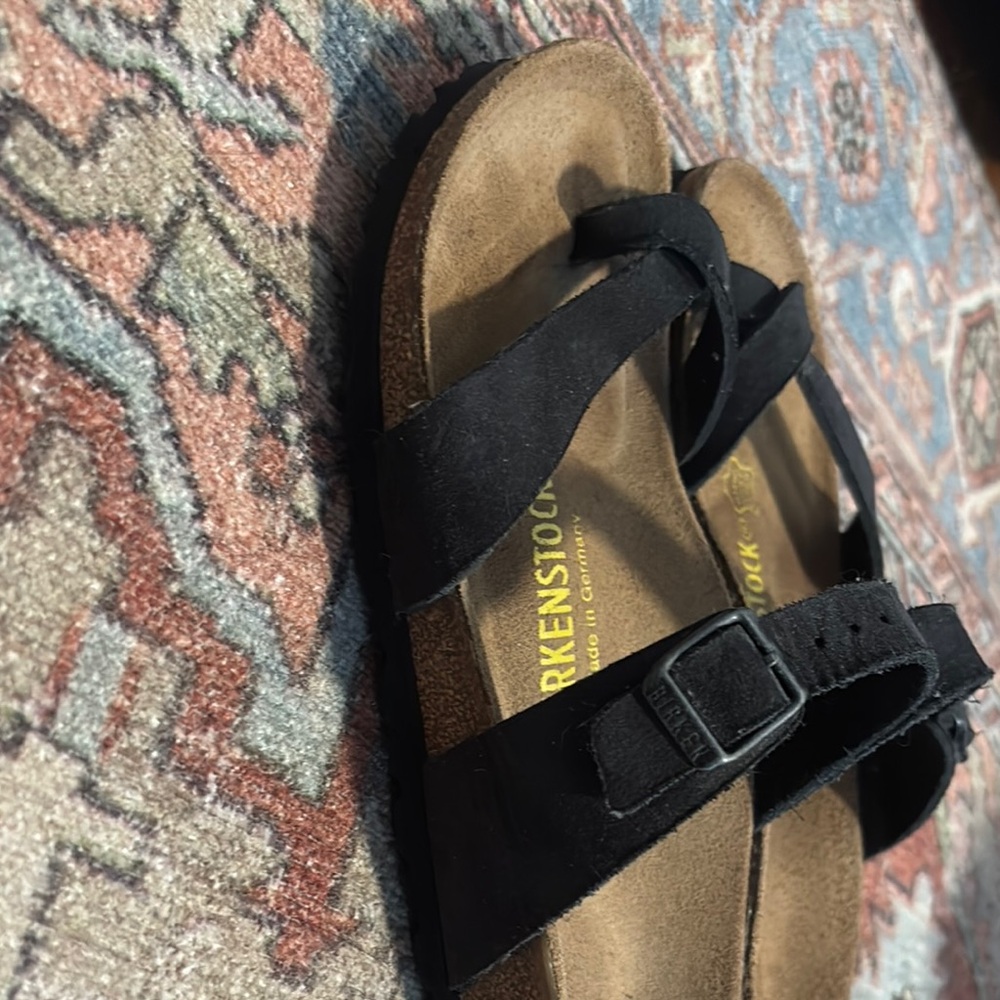 Birkenstock Black and Brown Sandals - Picture 6 of 6